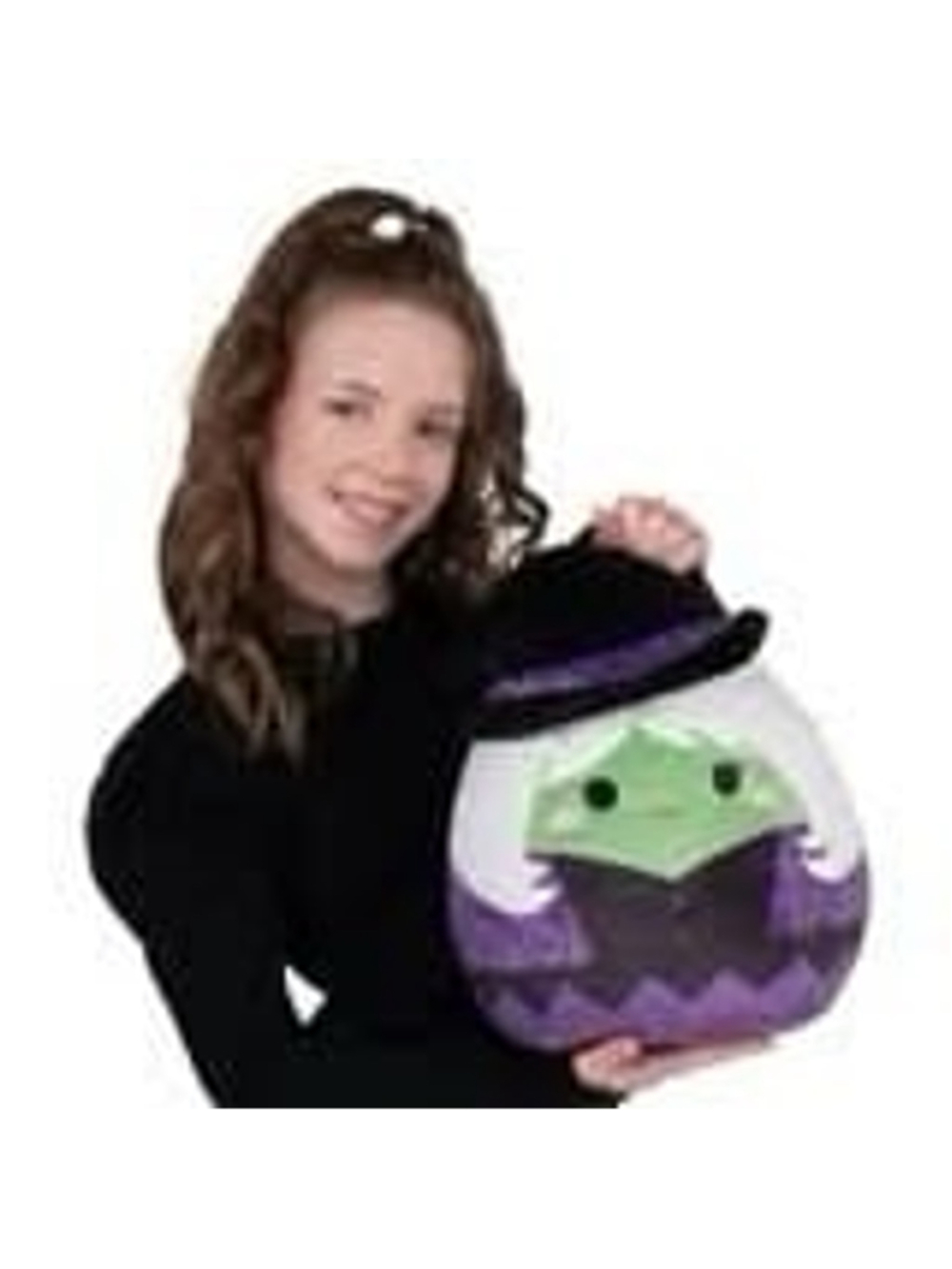 12" Squishmallows Halloween Trick or Treat Bag Pail Mariposa the Witch Plush NWT